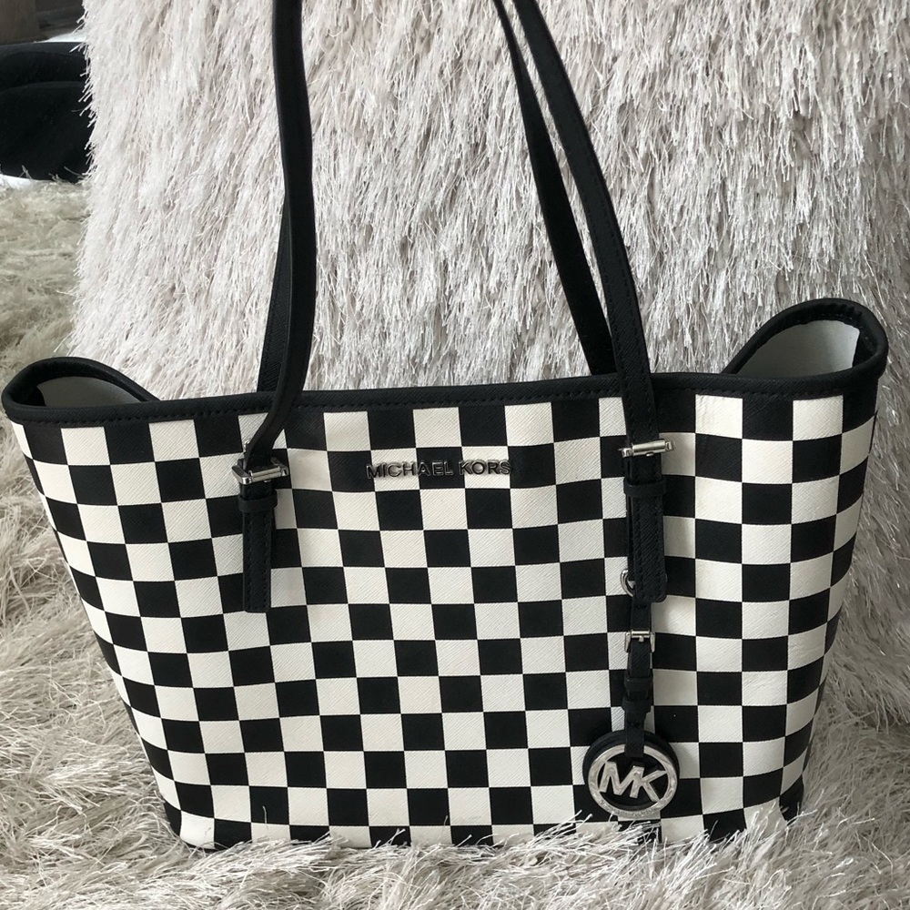 Michael Kors checkered bag